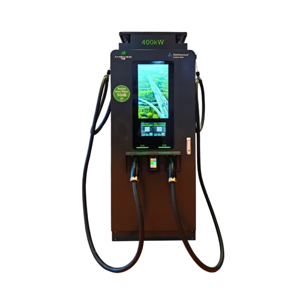 AMECEE floor-standing DC fast charging station for public and commercial EV charging