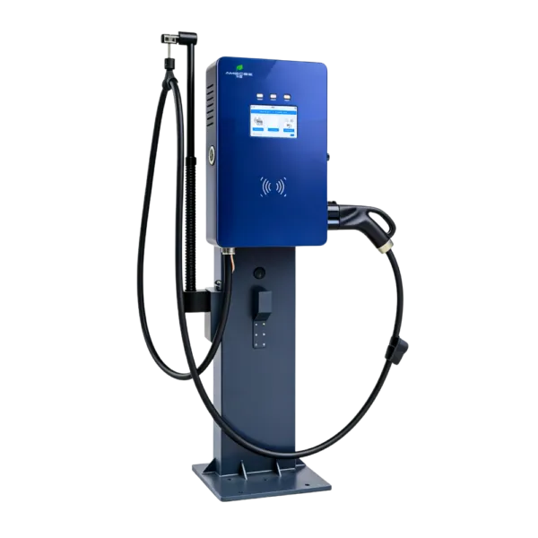 AMECEE 20kW 30kW 40kW wall-mounted DC fast charger for commercial EV charging